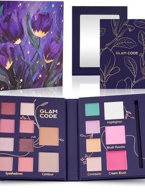 Glam Code Omnia Chroma Palette & Tinted Lip Balm Trio - Bundle